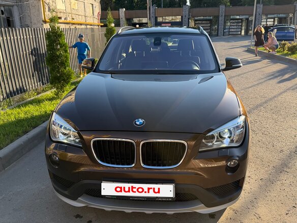 2014 BMW X1 20i I (E84) Рестайлинг, коричневый, 1450000 рублей - вид 12