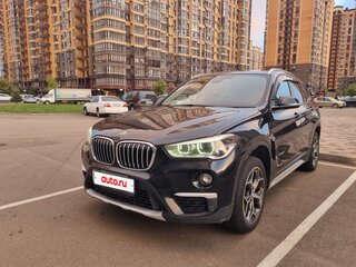 2016 BMW X1 18i sDrive II (F48), чёрный, 1850000 рублей, вид 1