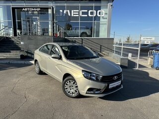 2018 Lada (ВАЗ) Vesta I, бежевый, 890000 рублей, вид 3