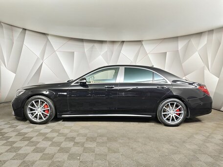2017 Mercedes-Benz S-Класс AMG 63 AMG Long III (W222, C217) Рестайлинг, чёрный, 7048880 рублей, вид 5