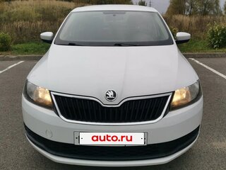 2019 Skoda Rapid I Рестайлинг, белый, 850000 рублей, вид 3