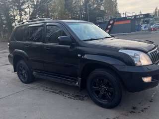 2008 Toyota Land Cruiser Prado 4-speed 120 Series Рестайлинг, чёрный, 1550000 рублей, вид 2