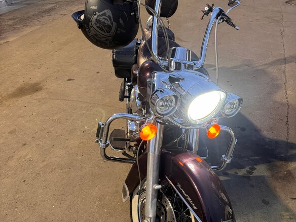 2006 Harley-Davidson Road King, красный, 600000 рублей - вид 10