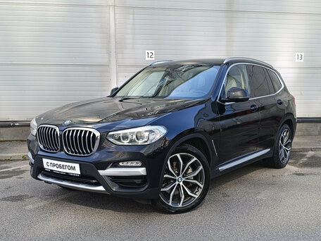 2018 BMW X3 30d xDrive III (G01), чёрный, 3699000 рублей, вид 1
