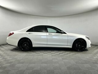 2019 Mercedes-Benz S-Класс 350 d VI (W222, C217) Рестайлинг, белый, 4849000 рублей, вид 4