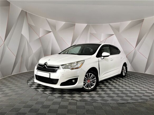 2013 Citroen C4 II, белый