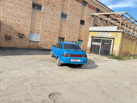 2002 Lada (ВАЗ) 2110, синий - вид 1