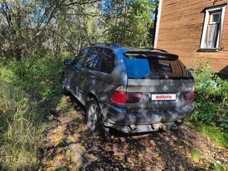 2002 BMW X5 3.0i I (E53), серый, 380000 рублей, вид 3
