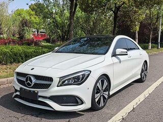 2017 Mercedes-Benz CLA 200 I (C117, X117) Рестайлинг, белый, 1490004 рублей, вид 1