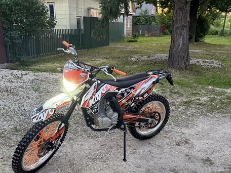 2022 Kayo T2 250 MX, оранжевый, 125000 рублей, вид 3
