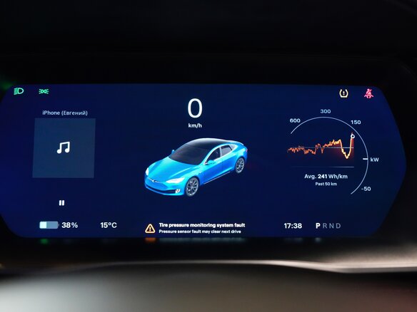 2019 Tesla Model S Performance I Рестайлинг, синий, 4800000 рублей - вид 15