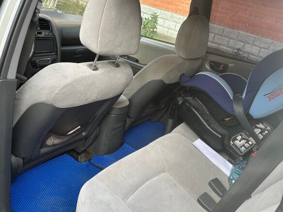 2004 Hyundai Santa Fe I, серебристый, 285000 рублей - вид 6