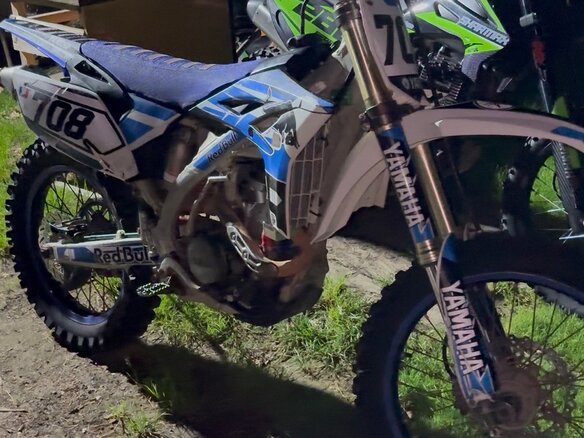 2010 Yamaha YZ250F, синий, 315000 рублей - вид 2
