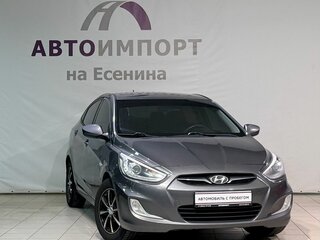 2014 Hyundai Solaris I, серый, 610000 рублей, вид 3