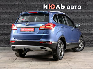 2017 Chery Tiggo 5 I Рестайлинг, синий, 1000000 рублей, вид 4