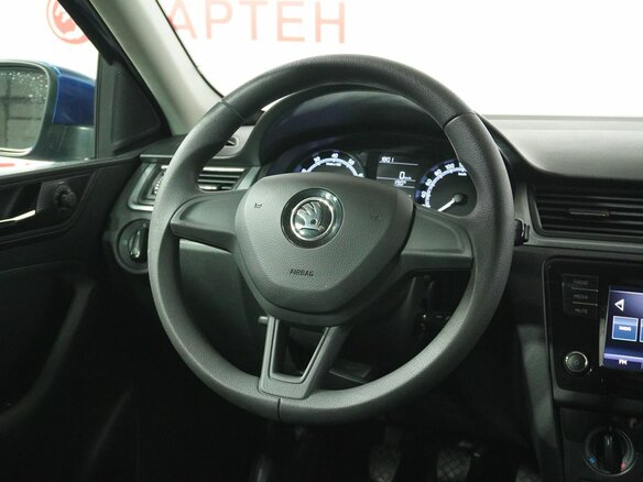 2017 Skoda Rapid I Рестайлинг, синий, 1318000 рублей - вид 16