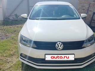 2015 Volkswagen Jetta VI Рестайлинг, белый, 890000 рублей, вид 1