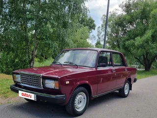 2001 Lada (ВАЗ) 2107, пурпурный, 270000 рублей, вид 1