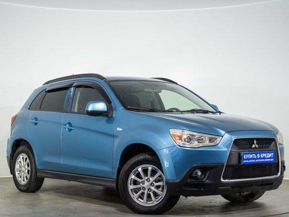 2010 Mitsubishi ASX I, голубой, 1099000 рублей