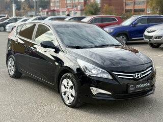 2016 Hyundai Solaris I Рестайлинг, чёрный, 870000 рублей, вид 3