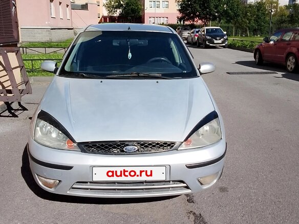 2003 Ford Focus I Рестайлинг, серебристый