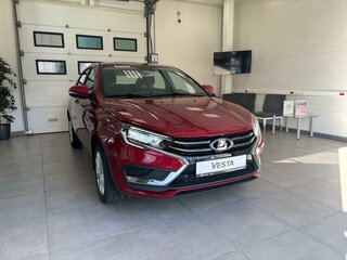 2026 Lada (ВАЗ) Vesta I Рестайлинг (NG), красный, 1805000 рублей, вид 3
