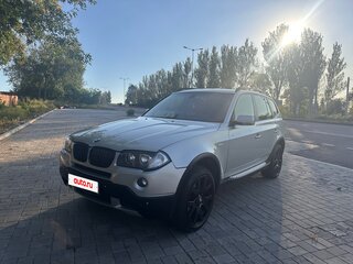 2007 BMW X3 30i I (E83) Рестайлинг, серебристый, 950000 рублей, вид 1