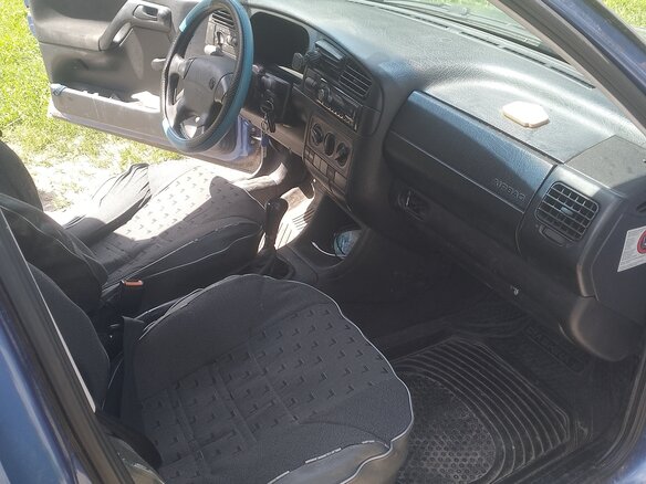 1996 Volkswagen Golf III, синий, 90000 рублей - вид 4