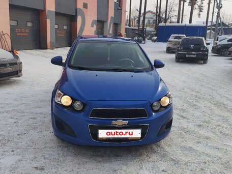2012 Chevrolet Aveo II, синий, 600000 рублей, вид 1