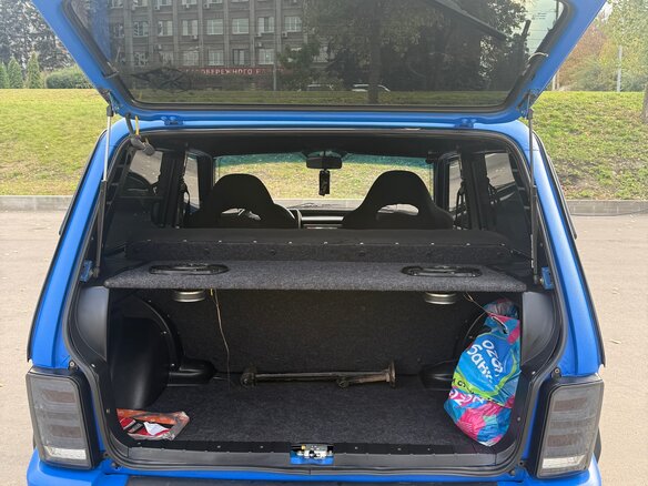2005 Lada (ВАЗ) 2121 (4x4) I Рестайлинг, синий, 430000 рублей - вид 16
