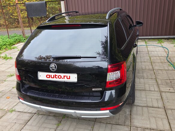 2015 Skoda Octavia Scout III (A7), чёрный - вид 1