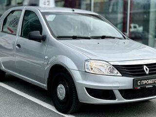 2014 Renault Logan I Рестайлинг, серый, 540000 рублей, вид 4