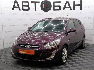 2012 Hyundai Solaris I, фиолетовый, 849000 рублей, вид 1