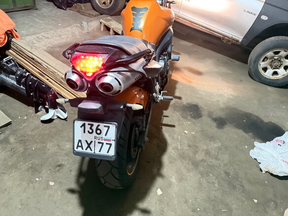 2006 Yamaha FZ6, оранжевый, 410000 рублей - вид 1