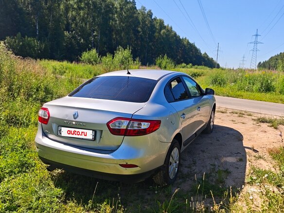 2013 Renault Fluence I Рестайлинг, серый - вид 2