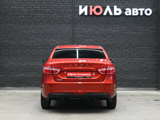 2016 Lada (ВАЗ) Vesta I, красный, 640000 рублей, вид 5