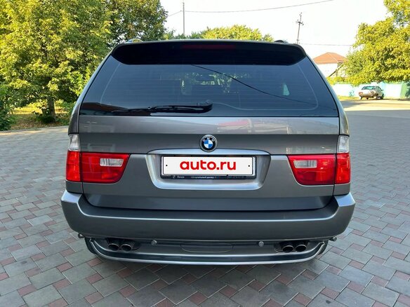2005 BMW X5 4.4i I (E53) Рестайлинг, серый, 1490000 рублей - вид 1