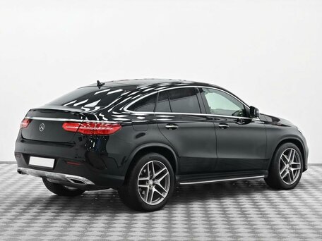 2016 Mercedes-Benz GLE Coupe 350 d I (C292), чёрный, 3665000 рублей, вид 4