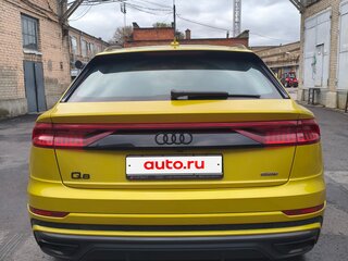 2021 Audi Q8 45 TDI I (4M), жёлтый, 7500000 рублей, вид 5