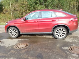 2019 Mercedes-Benz GLE Coupe 350 d I (C292), красный, 5900000 рублей, вид 5