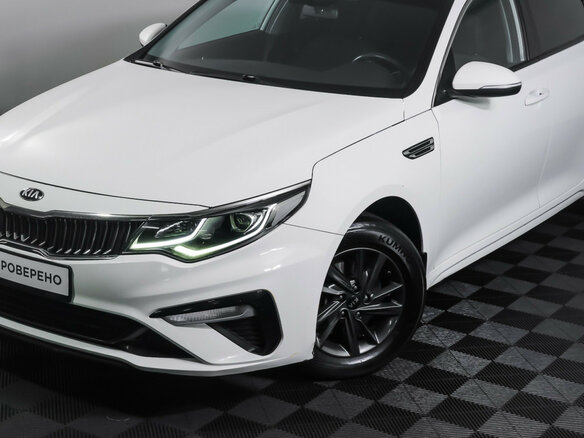 2019 Kia Optima IV Рестайлинг, белый, 1307000 рублей - вид 19