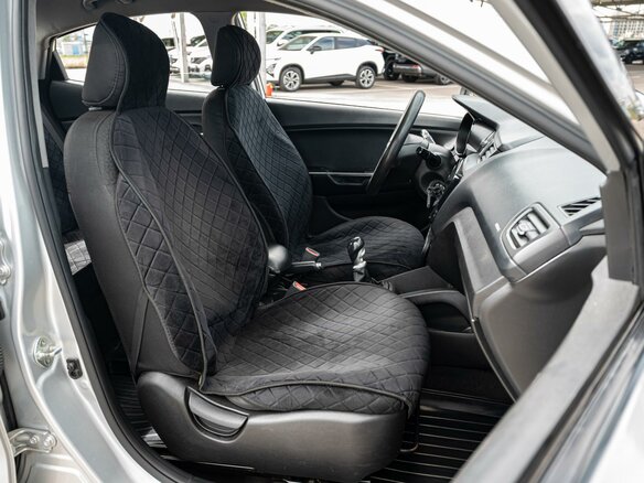 2016 Kia Rio III Рестайлинг, серебристый, 645000 рублей - вид 7