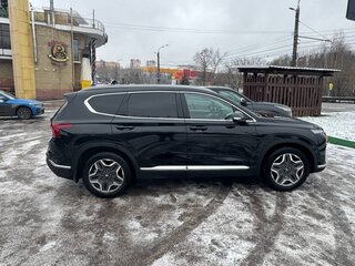2021 Hyundai Santa Fe IV Рестайлинг, чёрный, 4100000 рублей, вид 3