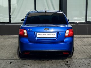 2010 Kia Rio II Рестайлинг, синий, 529000 рублей, вид 4