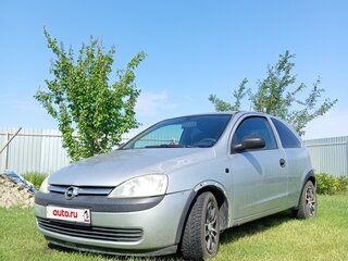 2001 Opel Corsa C, серебристый, 190000 рублей, вид 1