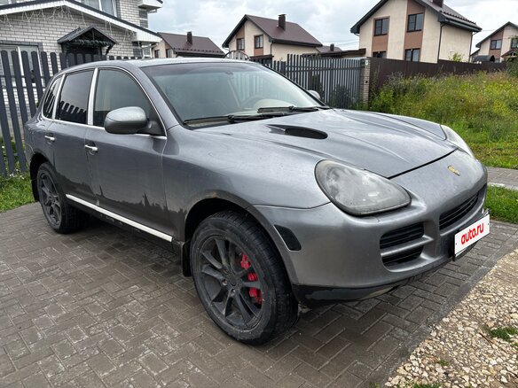 2004 Porsche Cayenne I (955), серый, 800000 рублей - вид 9