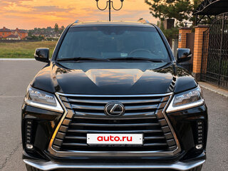 2018 Lexus LX 570 III Рестайлинг 2, чёрный, 8500000 рублей, вид 2
