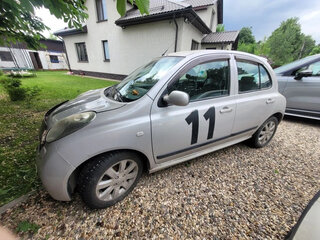 2007 Nissan Micra III (K12), серебристый, 790000 рублей, вид 5