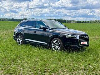 2018 Audi Q7 II (4M), чёрный, 3550000 рублей, вид 2
