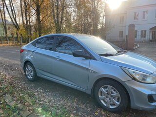 2011 Hyundai Solaris I, серый, 450000 рублей, вид 5